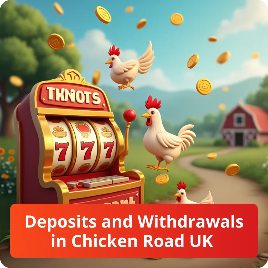 Deposits and Withdrawals in Chicken Road UK